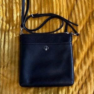 Kate Spade Black Leather Crossbody Bag